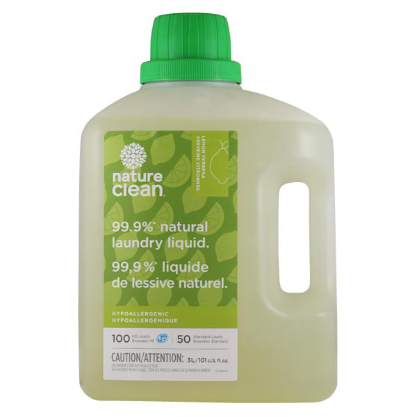 NATURE CLEAN LEMON VERBENA 99.9% NATURAL LAUNDRY LIQUID
