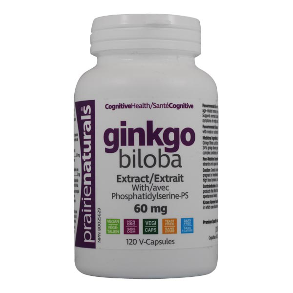 PRAIRIE NATURALS GINKGO BILOBA