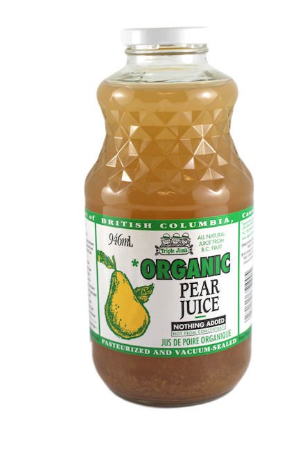 TRIPLE JIMS ORGANIC PEAR JUICE