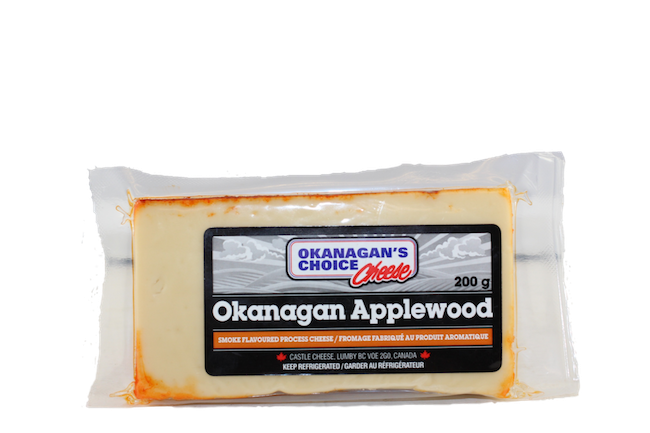 OKANAGANS CHOICE OKANAGAN APPLEWOOD CHEDDAR CHEESE