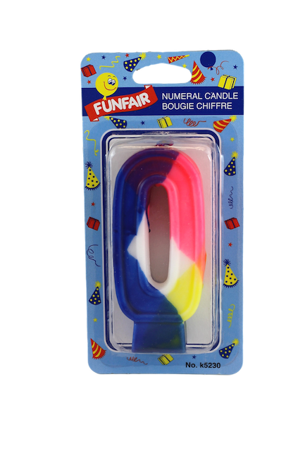FUNFAIR CANDLE NUMBER 0