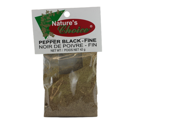 NATURES CHOICE BLACK PEPPER FINE