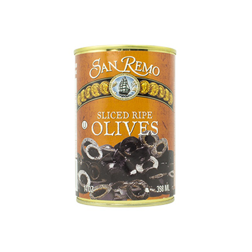 SAN REMO SLICED RIPE OLIVES