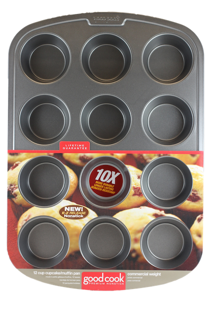 GOOD COOK 12 CUP MUFFIN PAN