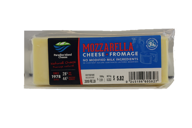 PARADISE ISLAND MOZZARELLA