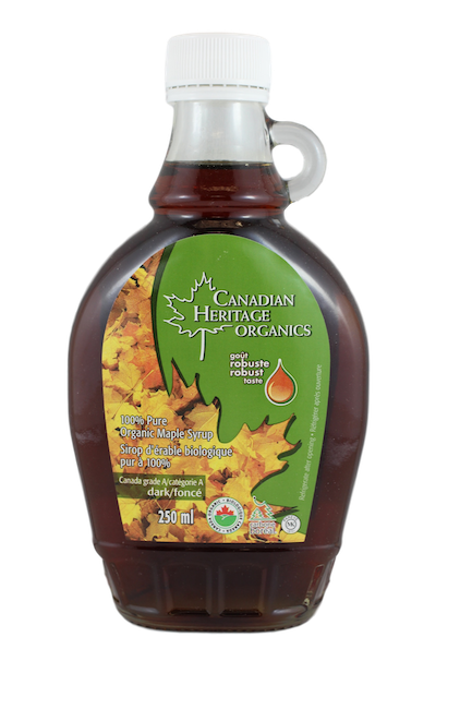 CANADIAN HERITAGE ORGANIC MAPLE SYRUP DARK