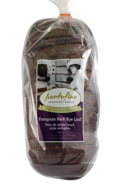 PORTOFINO EUROPEAN DARK RYE LOAF