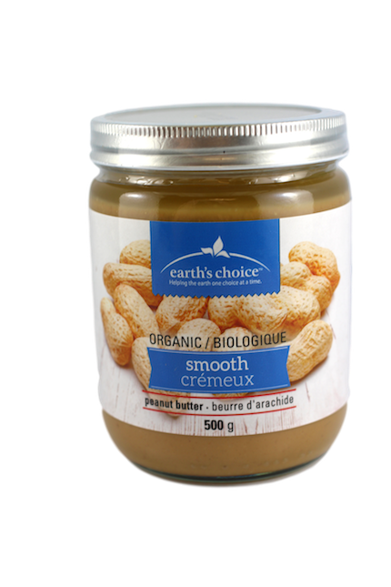 EARTH'S CHOICE ORGANIC PEANUT BUTTER SMOOTH