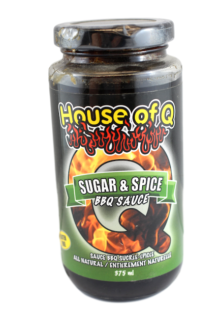 HOUSE OF Q BBQ SAUCE SUGAR AND SPICE