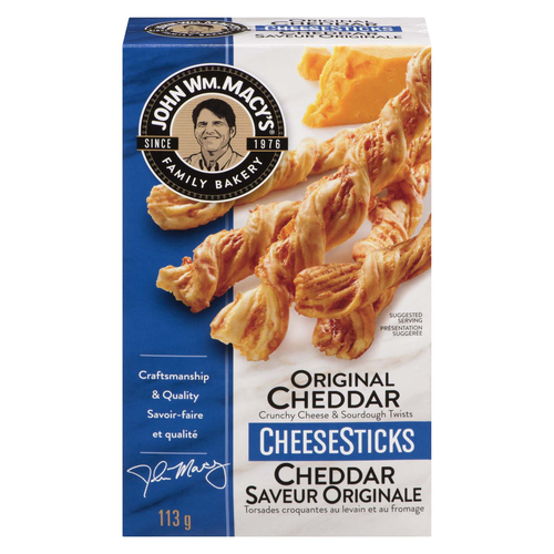 JOHN WM MACYS CHEESE STICKS ORIGINAL CHEDDAR
