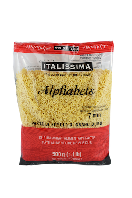 ITALISSIMA ALPHABETS PASTA