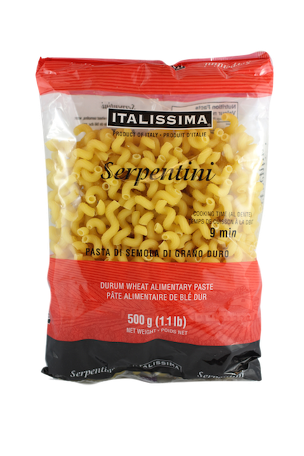 ITALISSIMA SERPENTINI PASTA