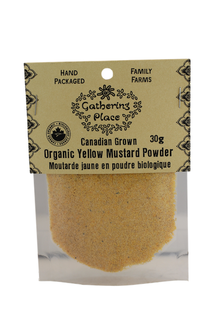 GATHERING PLACE ORGANIC YELLOW MUSTARD POWDER