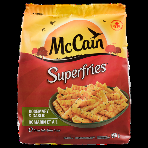 MCCAIN SUPERFRIES ROSEMARY & GARLIC