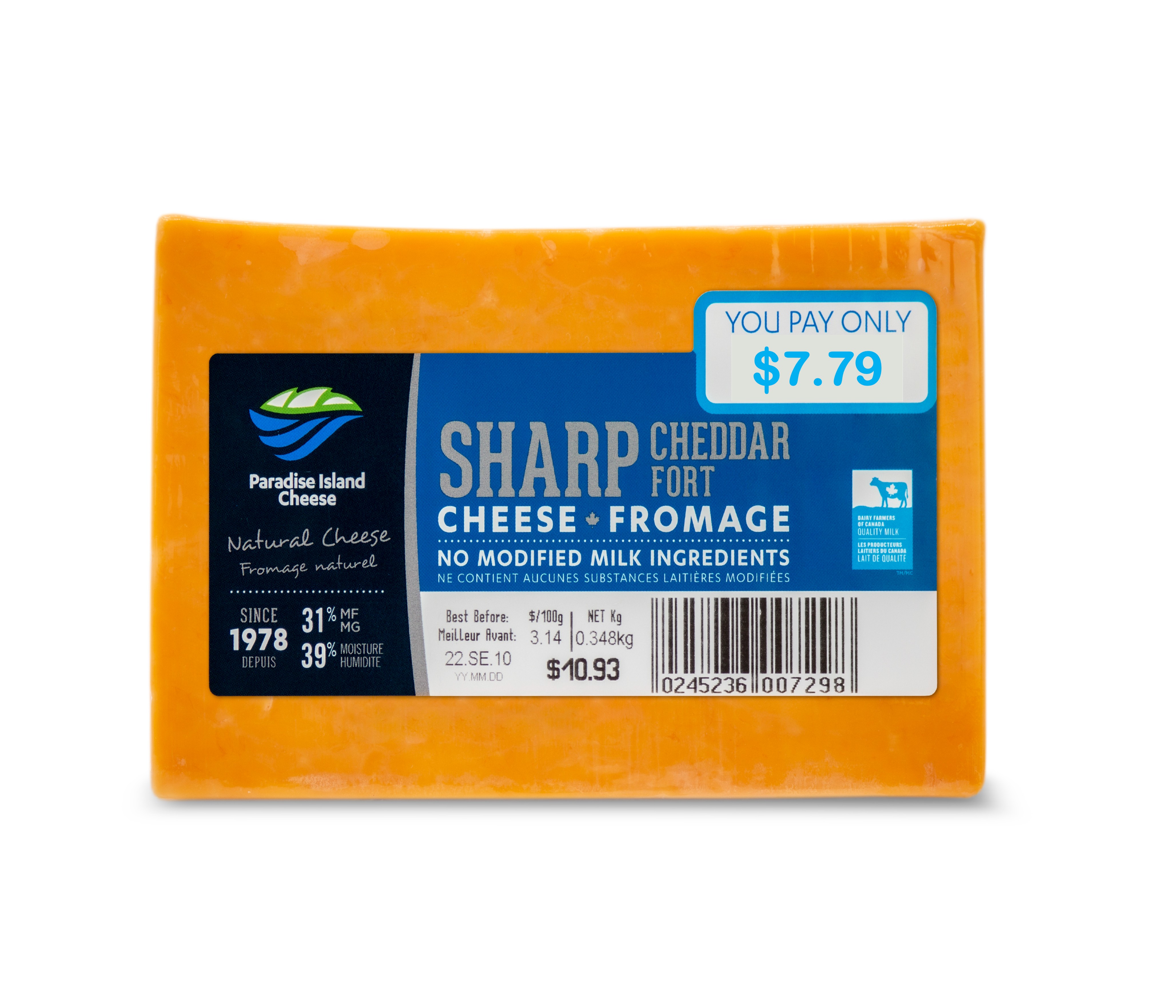 PARADISE ISLAND CHEDDAR SHARP
