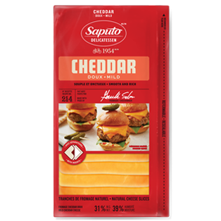 SAPUTO CHEDDAR SLICED