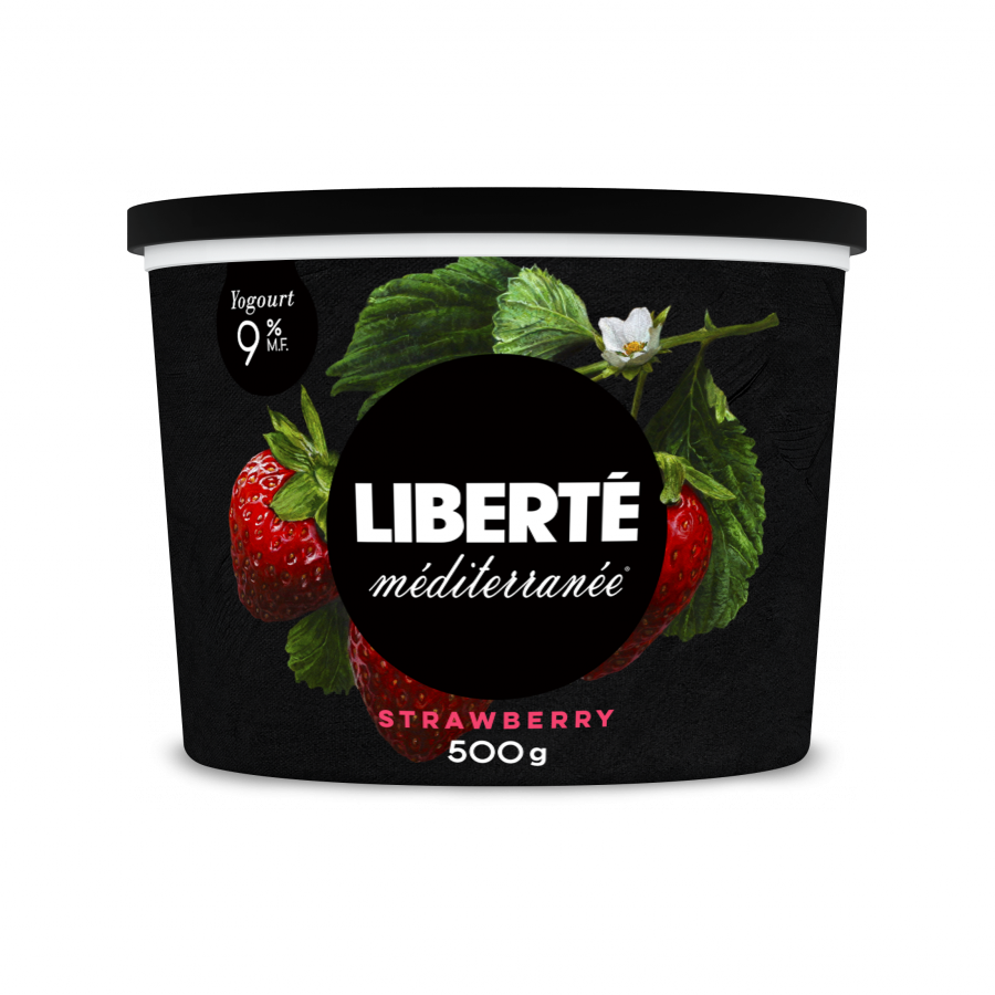 LIBERTE MEDITERRANEE STRAWBERRY YOGOURT