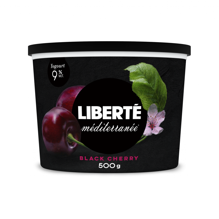 LIBERTE MEDITERRANEE BLACK CHERRY YOGOURT