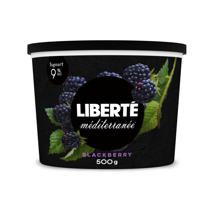 LIBERTE MEDITERRANEE BLACKBERRY YOGOURT