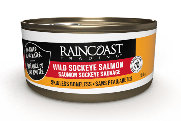 RAINCOAST TRADING WILD SOCKEYE SALMON SKNLS BNLS