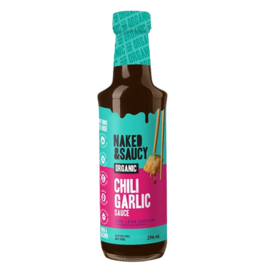 NAKED & SAUCY ORGANIC CHILI GARLIC