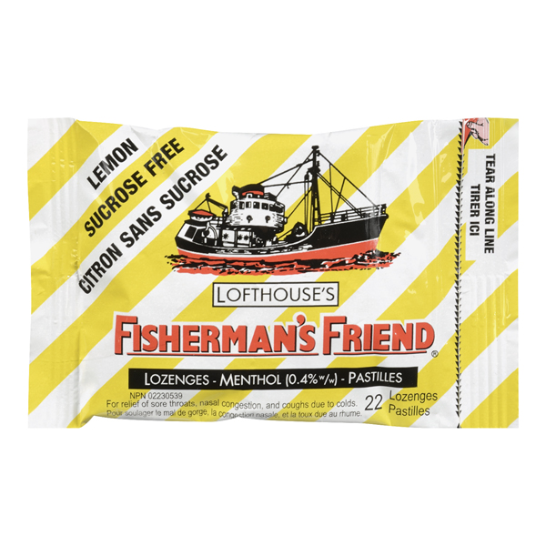 FISHERMANS FRIEND LEMON NO SUGAR ADDED
