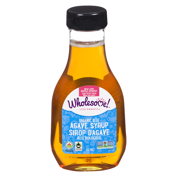 WHOLESOME SWEETNERS ORGANIC BLUE AGAVE SYRUP