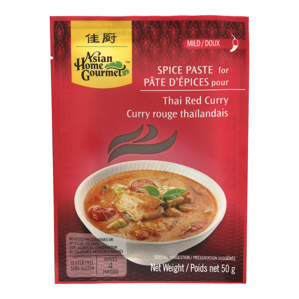 ASIAN HOME GOURMET THAI RED CURRY PASTE