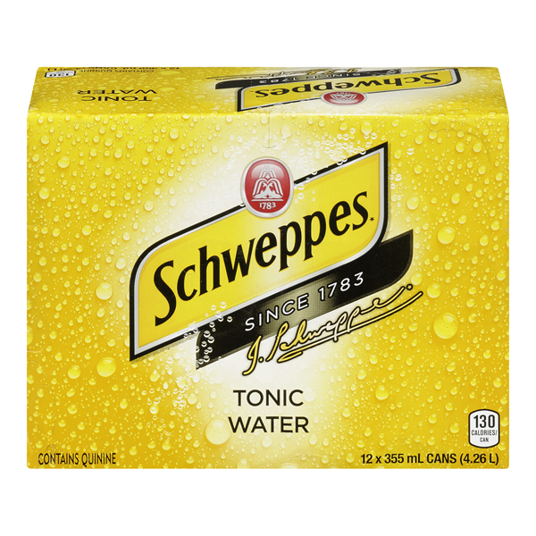 SCHWEPPES TONIC WATER