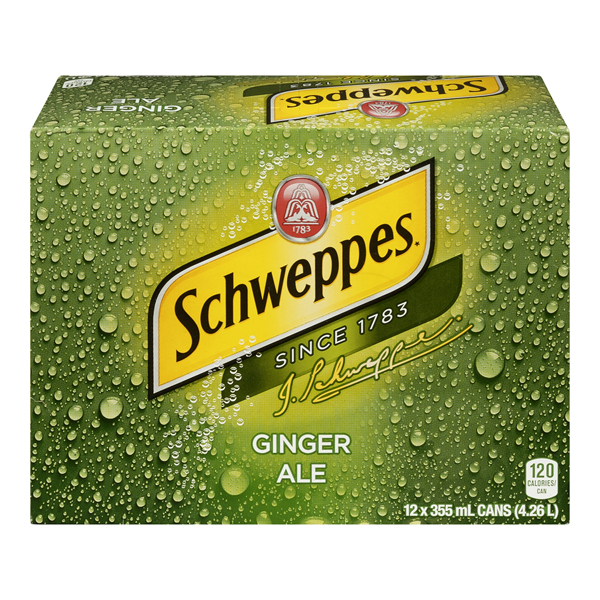 SCHWEPPES GINGER ALE