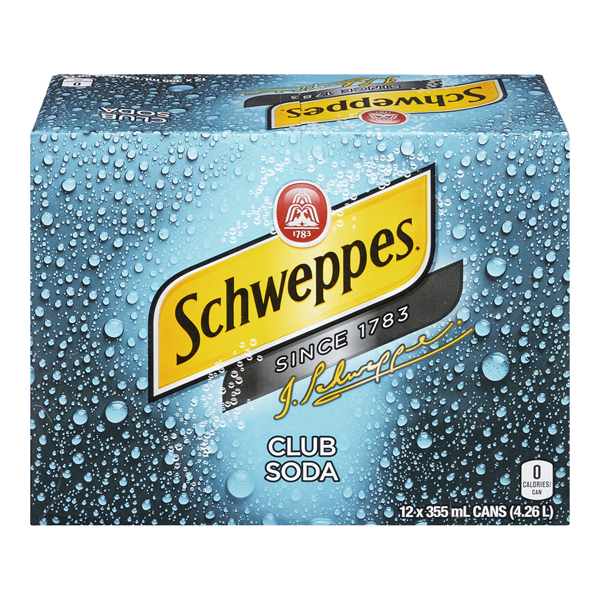 SCHWEPPES CLUB SODA