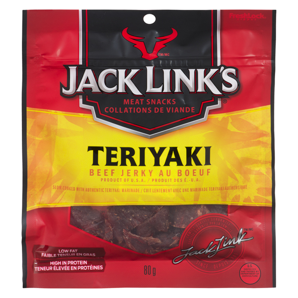 JACK LINKS BEEF JERKY TERIYAKI