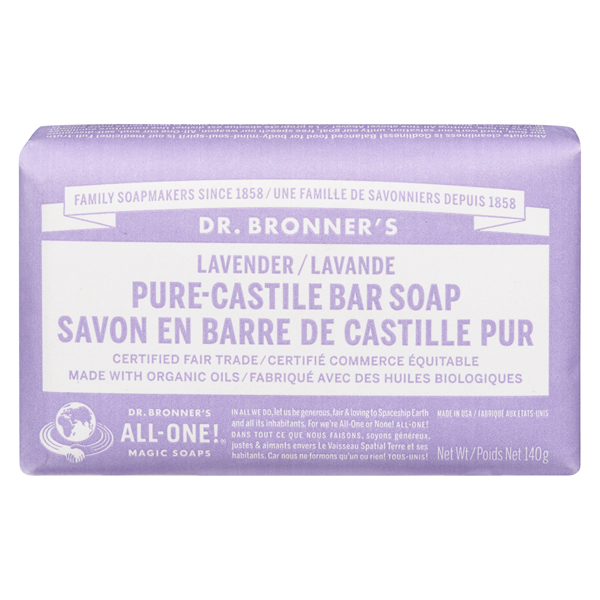 DR BRONNERS LAVENDER HEMP PURE CASTILE SOAP