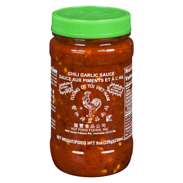 HUY FONG FOODS CHILI GARLIC SAUCE
