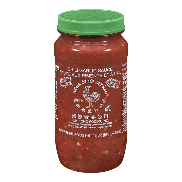 HUY FONG FOODS CHILI GARLIC SAUCE