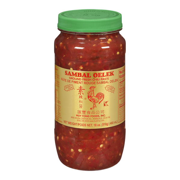 HUY FONG SAMBAL OELEK GROUND FRESH CHILI PASTE