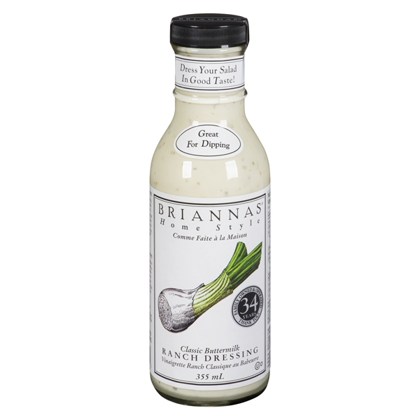 BRIANNAS DRESSING CLASSIC BUTTERMILK RANCH
