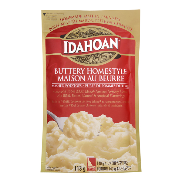 IDAHOAN BUTTERY HOMESTYLE MASHED POTATOES