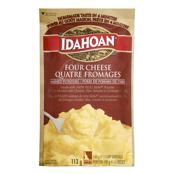 IDAHOAN MASHED POTATOES FOUR CHEESE