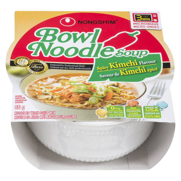 NONGSHIM NOODLE BOWL KIMCHI