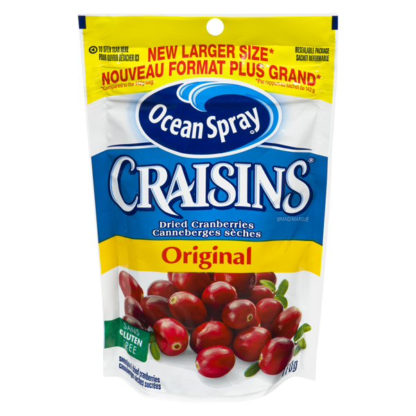 OCEAN SPRAY CRAISINS ORIGINAL DRIED CRANBERRIES