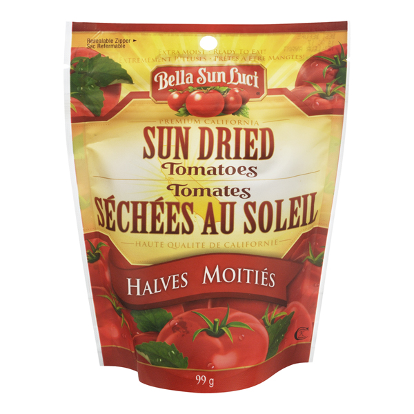 BELLA SUN LUCI SUN DRIED TOMATOES HALVES