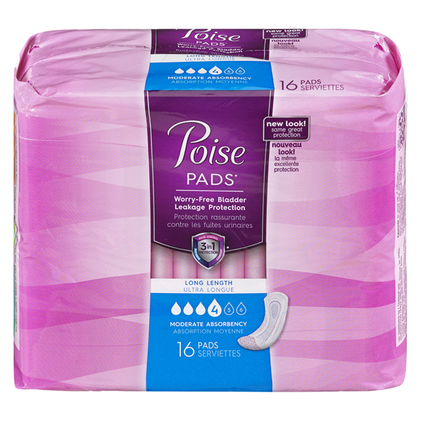POISE PADS EXTRA PLUS