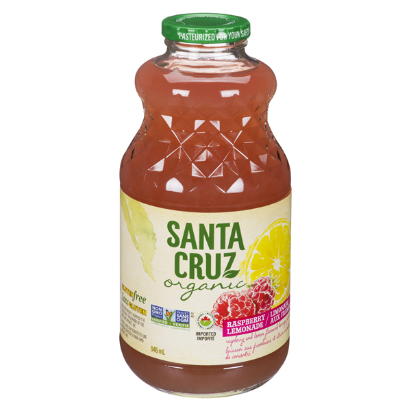 SANTA CRUZ ORGANIC RASPBERRY LEMONADE