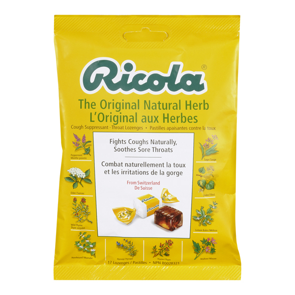 RICOLA SWISS ORIGINAL HERB LOZENGES