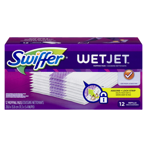 SWIFFER WET JET MOPPING PADS