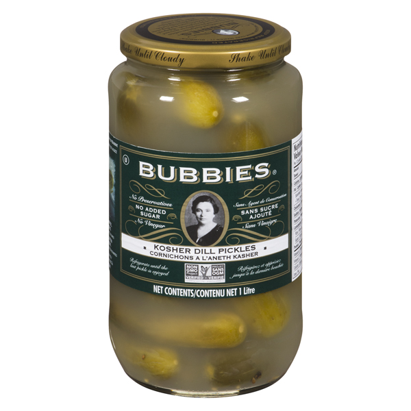 BUBBIES KOSHER DILL PICKLES