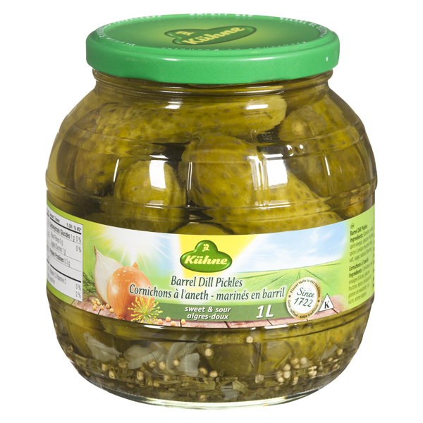 KUHNE BARREL DILL PICKLES