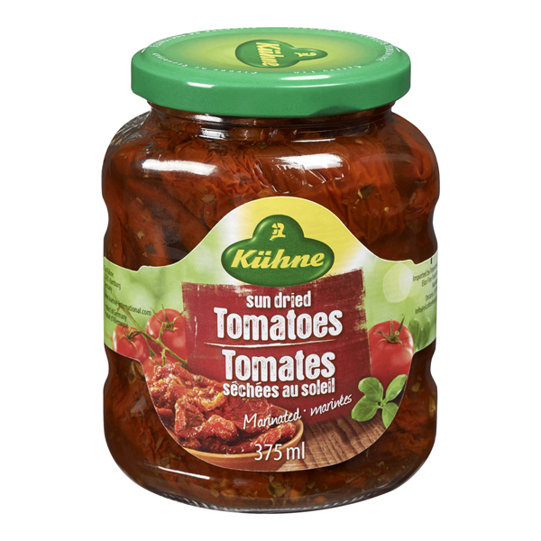 KUHNE MARINATED SUN DRIED TOMATOES