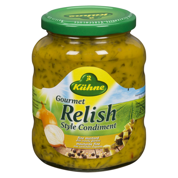 KUHNE RELISH FINE MUSTARD